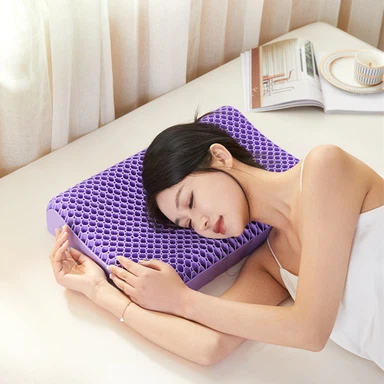 Pernă din spumă cu memorie Honeycomb TPE